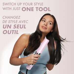 BaBylissPRO® Nano Titanium™ STYLE/SWITCH™ Séchoir multi-coiffant ionique (Série Limitée Rose), , hi-res